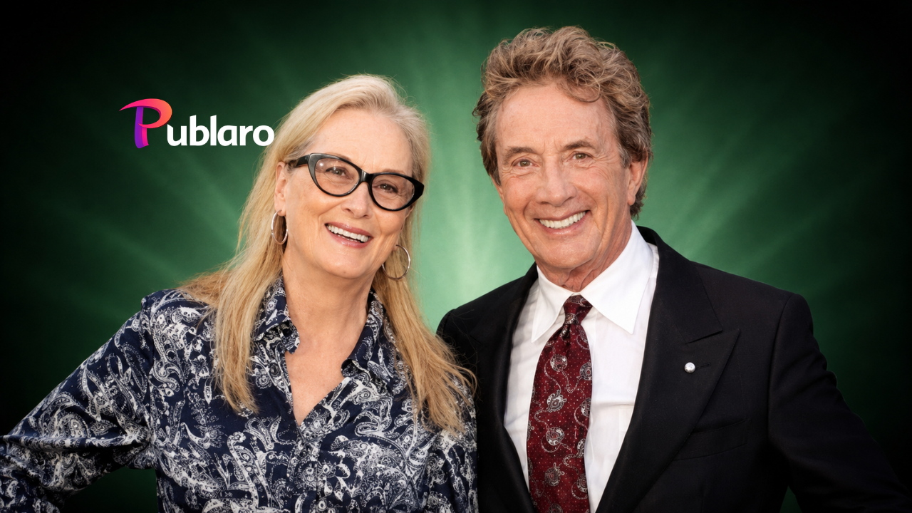 Meryl Streep and Martin Short